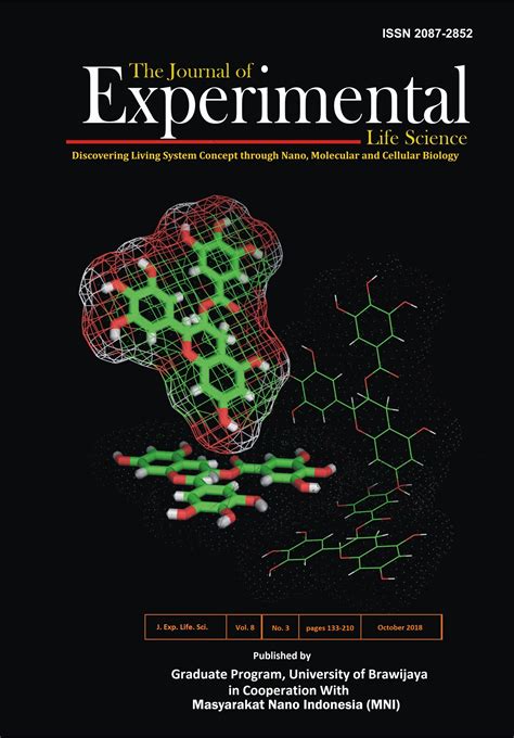 Vol 8 No 3 2018 The Journal Of Experimental Life Science
