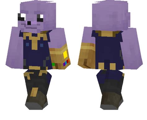 Funny Thanos Minecraft Pe Skins