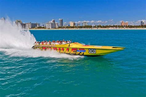 Miami 45 Minute Sightseeing Speedboat Tour Getyourguide