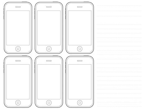 The code included has a lot of functionality already. iphone printable template - Google Search | Iphone ...