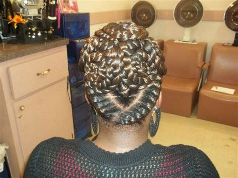 Pin By Jeanne Henderson On Braided Updo Natural Hair Braids Black