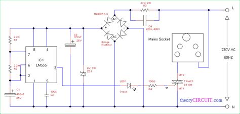 Electric power distribution is the final stage in the delivery of electric power; AC power outlet with Timer