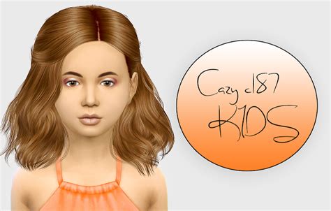 Sims 4 Ccs The Best Cazy C187 Kids Version By Fabienne Sims