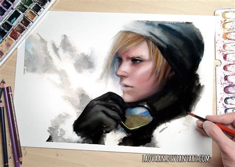 Prompto Argentum Watercolor By Laovaan On Deviantart