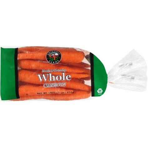 Carrots Value Bag 1 Lb Kroger