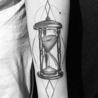 Black Hourglass With Tree Of Life Forearm Tatoo Tattooimages Biz