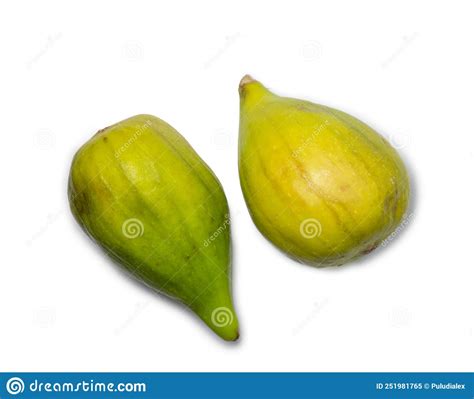 Green Fresh Figs On A White Background Fig Fruit On A Cutting Board The Fruit Of A Subtropical