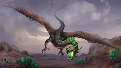 Emerald Dragon By Jupiterwaits On Deviantart
