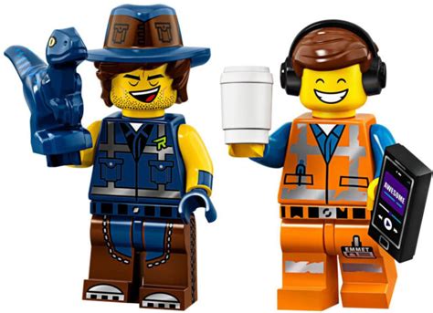 Lego 71023 Vest Friend Rex And Awesome Remix Emmet Movie 2 Minifigures