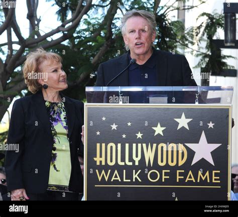 Maria Elena Holly And Gary Busey As Buddy Holly Is Honored On The