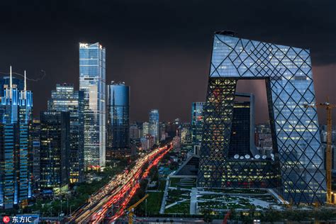 Amazing Night View Of Cbd In Beijing 6 Cn