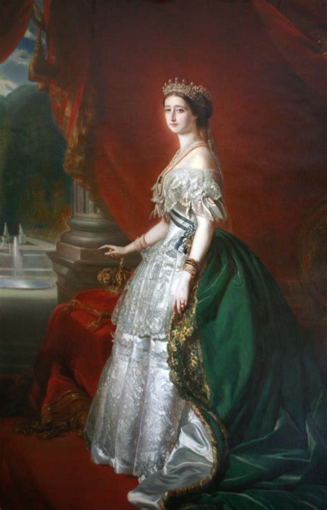 Empress Eugénie By Etienne Billet After Winterhalter Marseille Naval