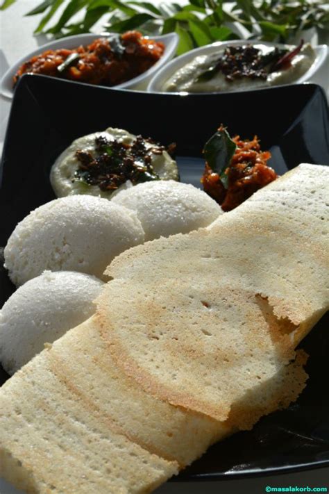 Step By Step Process In Making Idli And Dosa Batter With Rice And Lentils To Make Soft Idlis