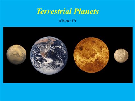 C17 Terrestrial Planets