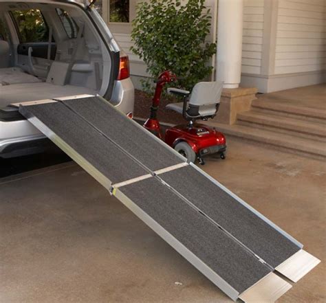 Ez Access Suitcase Trifold As Ramp 7 Foot Ramp For Seniors With