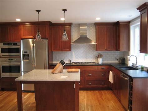 This Photo About What Color Hardwood Floor With Cherry Cabinets That