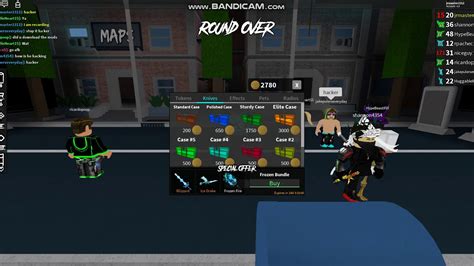 Hacker In Game Roblox Assassin Youtube