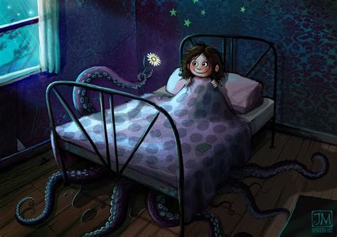 Dreams And Fantasy Illustrations Monster Under The Bed Monster Room