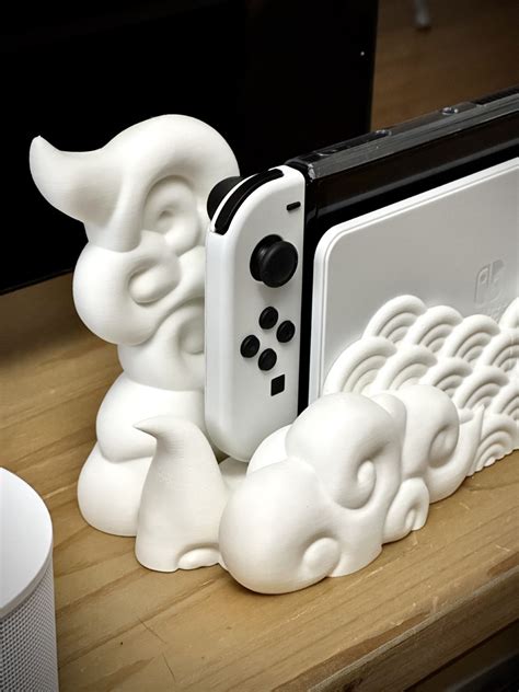 Gorgeous 3D Printed Nintendo Switch Dock Makes Your Gaming Console Rest