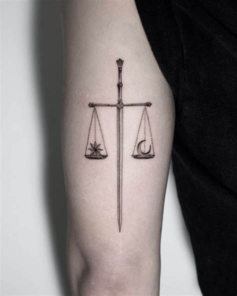 36 Best Libra Tattoo Designs And What They Mean In 2021 Libra