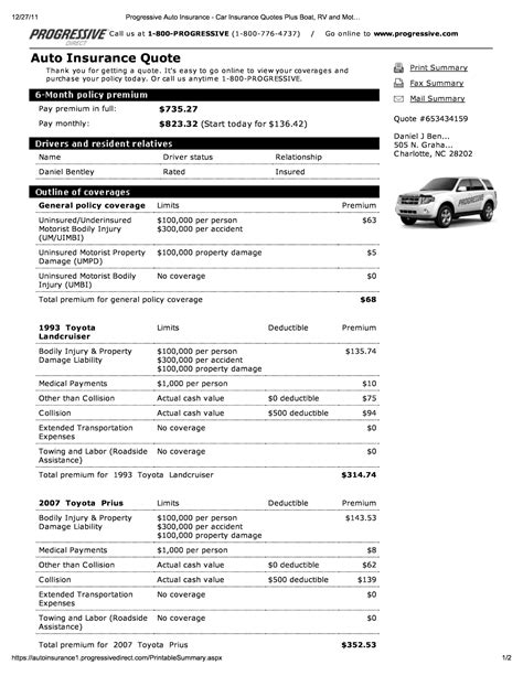 5 star defaqto car insurance from direct line. Progressive Auto Insurance Quotes Form. QuotesGram