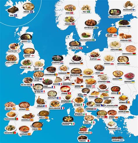30 Maps Reveal The Tastiest Dishes Around The World Ideias De Viagem