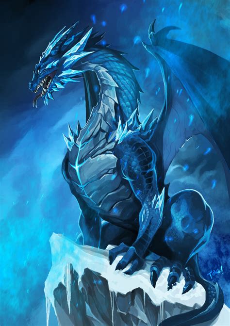 Ice Dragon Art Id 43615 Art Abyss