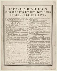 Declaration Des Droits Et Des Devoirs De L 39 Homme Et Du Citoyen