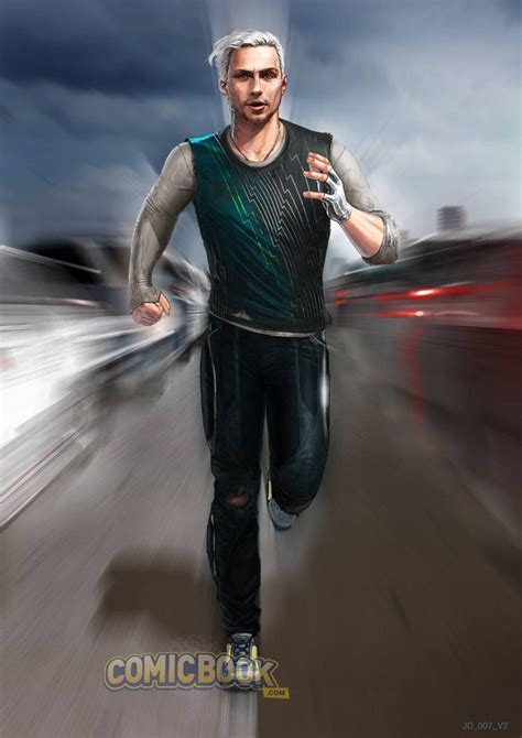 Concept Art Of Quicksilver From Avengers Age Of Ultron 2015 By