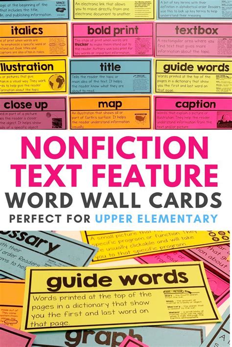 Help Your Students Learn About Non Fiction Text Features With These