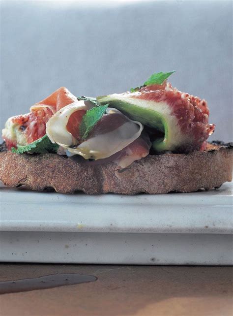 Prosciutto And Fig Crostini Bread Recipes Jamie Oliver Recipes Recipe Jamie Oliver Recipes