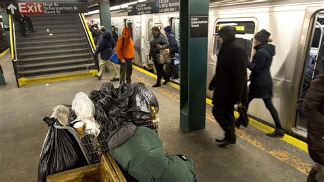 20 Percent Increase In Homeless Living In New York City Subway Mta