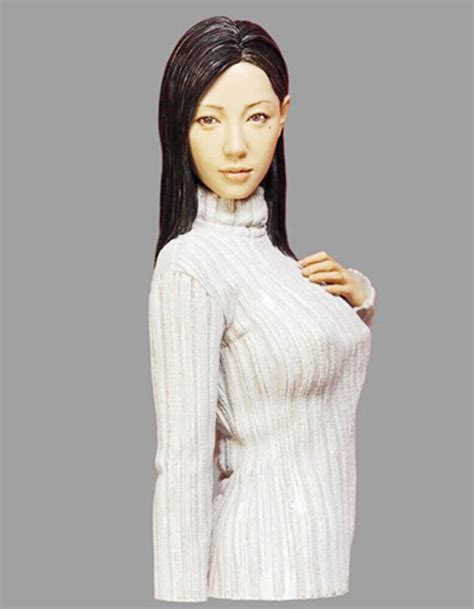 Resin Figure Bust Model Big Breasted Beauty Unpainted Unassembled Ebay