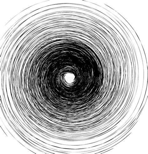 Formas Espirales Abstractas Espiral Sistema De Elemento Circular