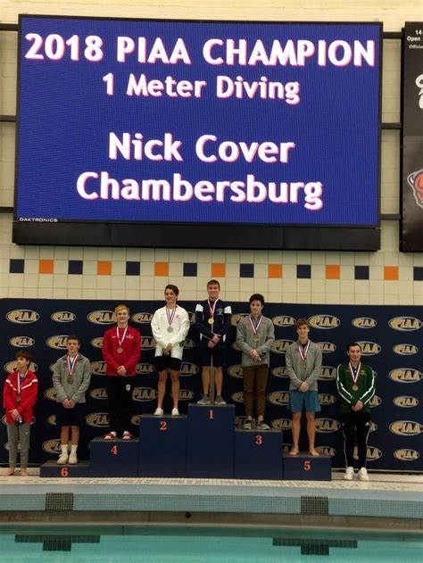 Cover Wins Piaa Diving Championship