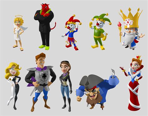 20 Beautiful 3d Cartoon Character Designs By Andrew Hickinbottom