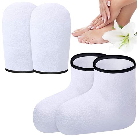 Amazon Com Paraffin Wax Mitts Paraffin Wax Gloves And Booties Wax