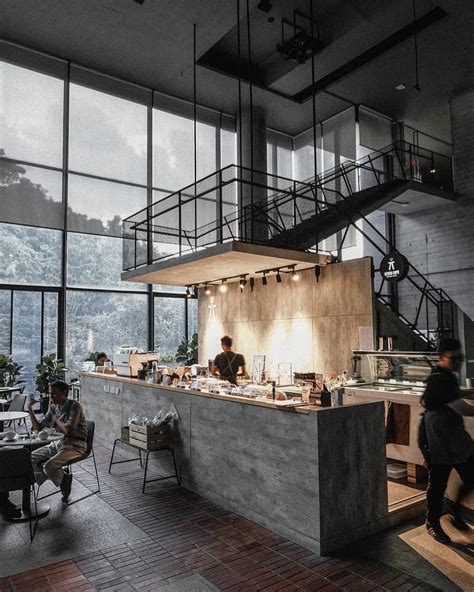 Desain Cafe Industrial Desain Rumah Impian
