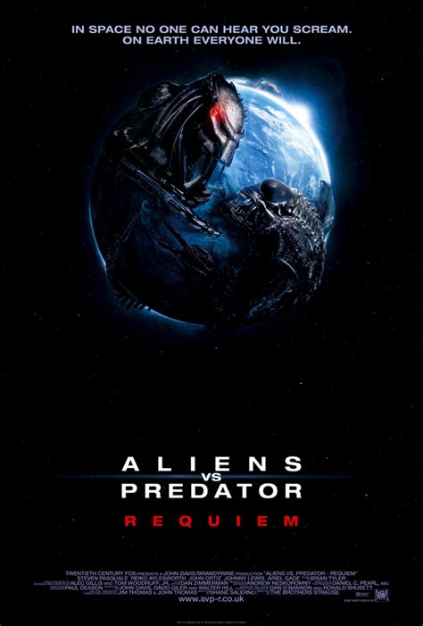 C0525 alien movie sci fi horror czech polish rare art silk poster 20x30 24x36in. Mr. Movie: Aliens vs. Predator: Requiem (2007 Review, 4th ...