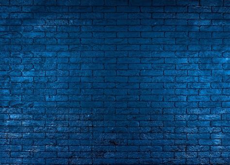 Premium Photo Background And Texture Of Dark Blue Brick Wall Brick