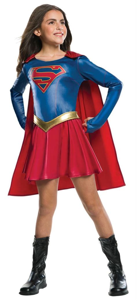 Supergirl Child Small Superhero Fancy Dress Supergirl Costume