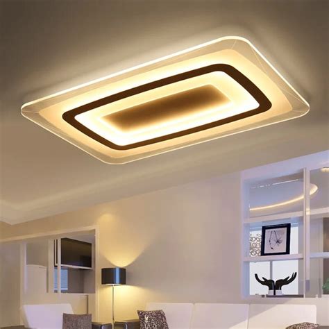 Ultra Thin Living Room Lamp Modern Minimalist Led Ceiling Lamp Hall