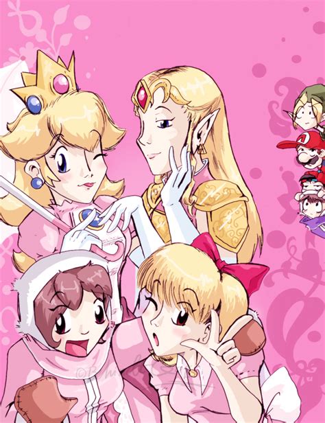 Nintendo Girls Love Pink By Tamarinfrog On Deviantart