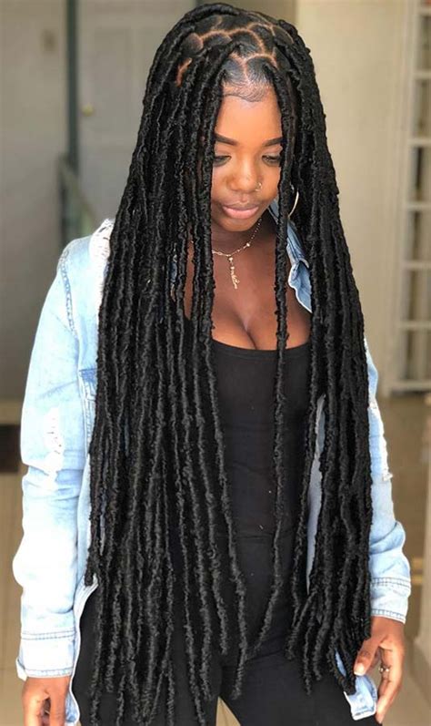 Ombre human hair bohemian locs x ibizia 100% virgin human hair bulk. 25 Popular Black Hairstyles We're Loving Right Now | StayGlam