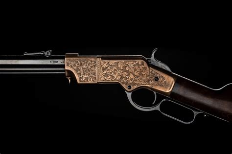 Winchester Henry 1860 Umělecké Rytectví Iris Fojtíková