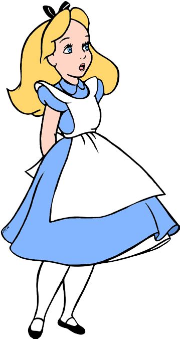 Download And Share Clipart About Alice Looking Surprised Alice In W