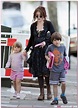 Helena with her kids in 2011. | Helena carter, Helena bonham carter ...