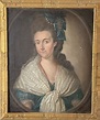 Cuadro Antiguo Óleo Retrato, Joven Mujer De Nobleza Prusiana Finales ...