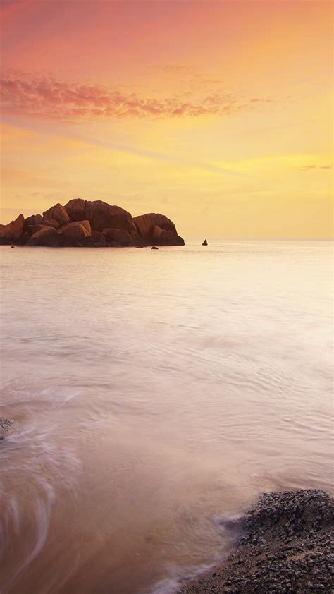 2160x3840 Beach Ocean Seashore Sunset Sony Xperia Xxzz5 Premium Hd