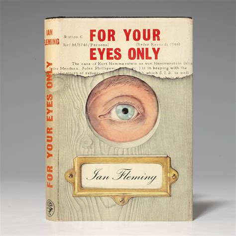 For Your Eyes Only First Edition Ian Fleming Bauman Rare Books